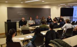 Field presentations at Spring 2025 campus visit day