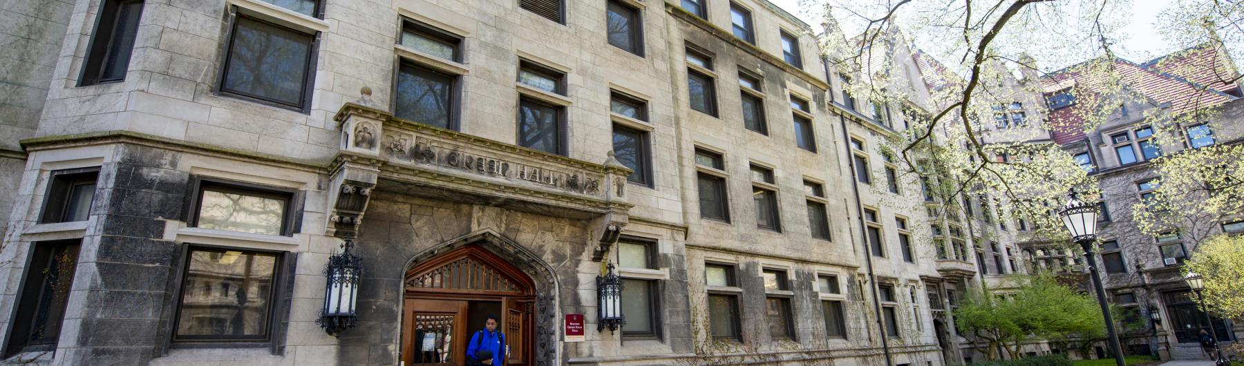 Picture of Psychology building outside view